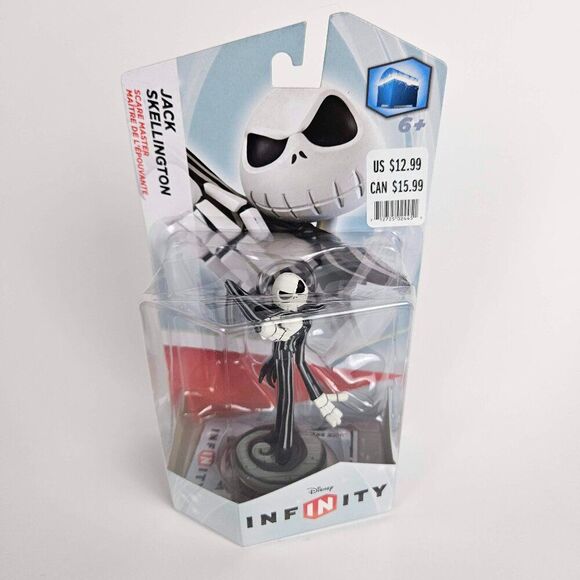 Disney Infinity Jack Skellington figure Damaged SEALED Night before Christmas - Picture 1 of 9